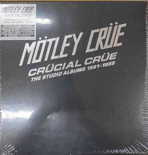 Motley Crue - Crucial Crue : The Studio Albums 1981-89 (Box Set) (Vinyl LP)