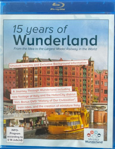15 Years Of Wunderland (Blu Ray)