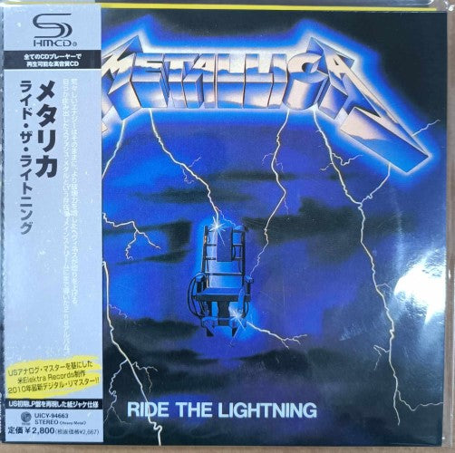 Metallica - Ride The Lightning (Replica LP Sleeve) (CD)