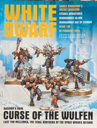 White Dwarf #106 (6 February 2016)