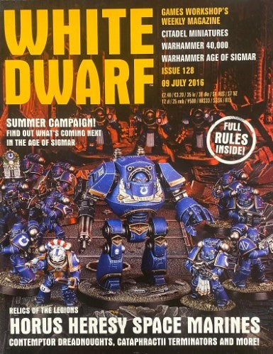 White Dwarf #128 (9 July 2016)