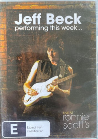 Jeff Beck - Performing This Week... Live At Ronnie Scott's (DVD)