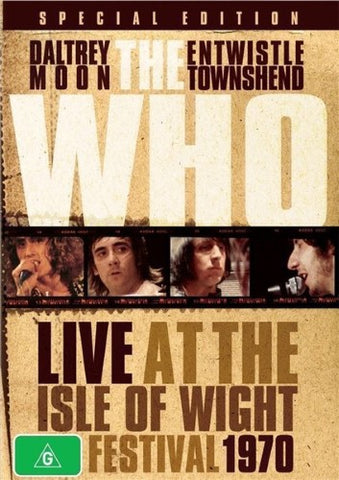 The Who - Live At The Isle Of Wight Festival 1970 (DVD)