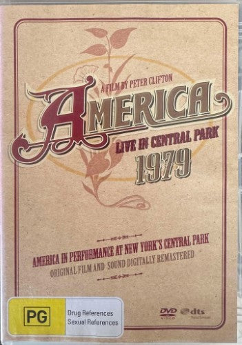 America - Live In Central Park 1979 (DVD)