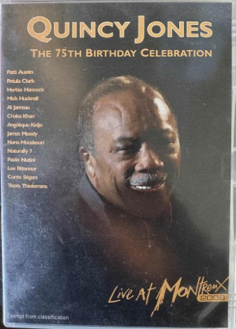 Quincy Jones - 75th Birthday Celebration :  Live At Montreaux 2008 (DVD)