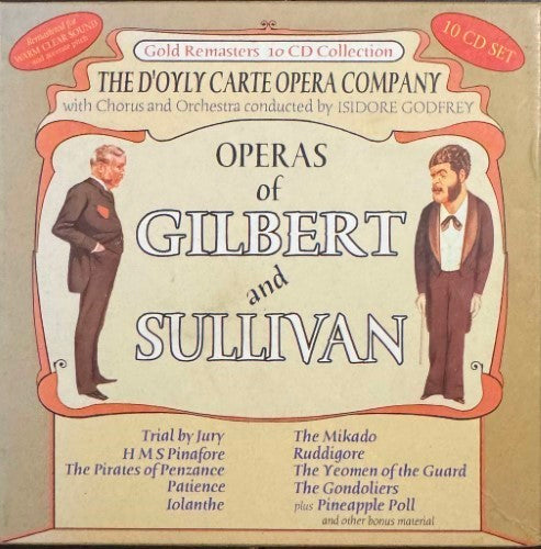 D'Oyly Carte Opera Company - Operas Of Gilbert & Sullivan (Box Set) (CD)