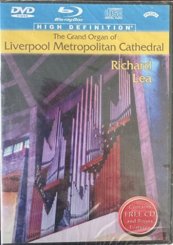 Richard Lea - The Grand Organ Of Liverpool Metropolitan Cathedral (w/ CD) (DVD)