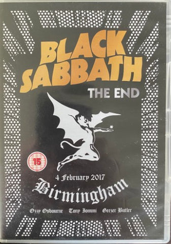 Black Sabbath - The End (4 February 2017 - Birmingham) (DVD)