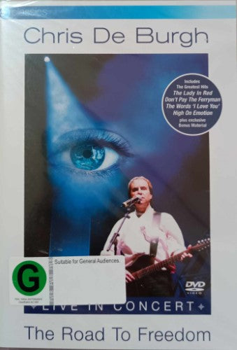 Chris De Burgh - The Road To Freedom : Live In Concert (DVD)