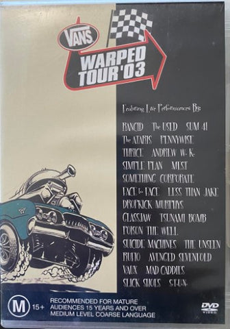 Compilation - Warped Tour '03 (DVD)
