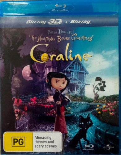Coraline (w/ 3D) (Blu-Ray)