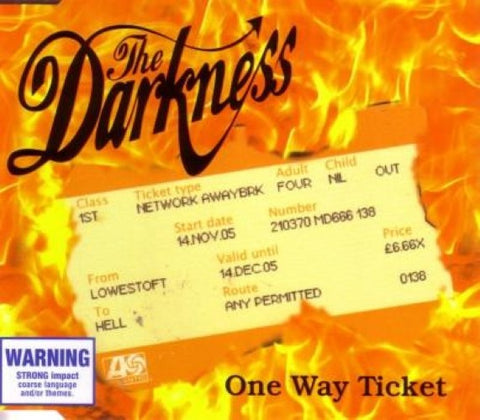 The Darkness - One Way Ticket (CD)