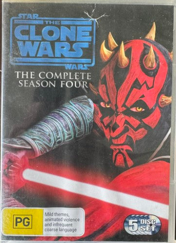 Star Wars Clone Wars : Complete Season Four (DVD)
