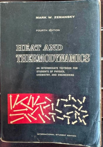 Mark Zemansky - Heat & Thermodynamics