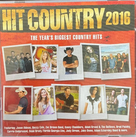 Compilation - Hit Country 2016 (CD)