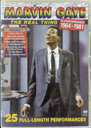 Marvin Gaye - The Real Thing - In Performance 1964-81 (DVD)
