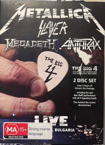 Compilation - The Big 4 Live from the Sonisphere Festival, Bulgaria (DVD)