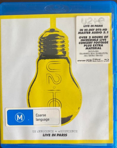U2 - Innocence & Experience : Live In Paris (Blu-Ray)