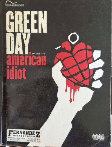 Music Tablature Book - Green Day - American Idiot
