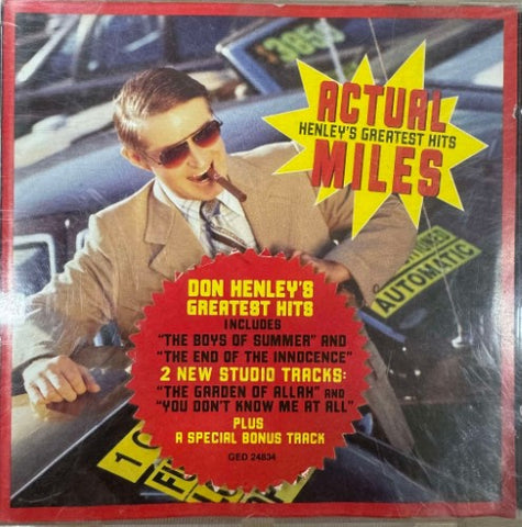 Don Henley - Actual Miles : Henley's Greatest Hits (CD)