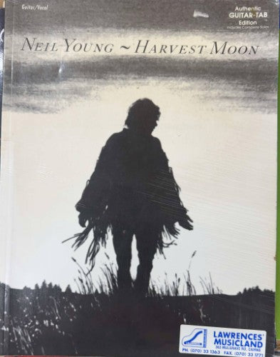 Music Tablature Book - Neil Young - Harvest Moon