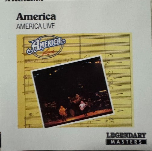 America - America Live (CD)