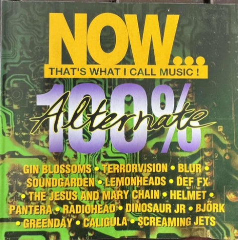 Compilation - Now That's What I Call Music - 100% Alternate (CD)
