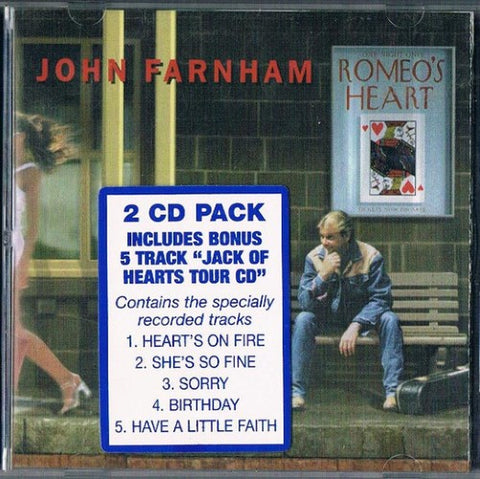 John Farnham - Romeos Heart (w/ Bonus Disc) (CD)