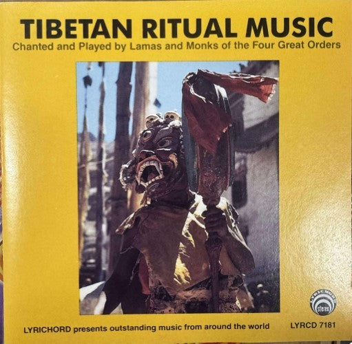 Lamas & Monks Of The 4 Great Orders - Tibetan Ritual Music (CD)