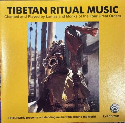 Lamas & Monks Of The 4 Great Orders - Tibetan Ritual Music (CD)