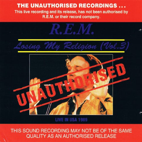 R.E.M. - Losing My Religion (Vol. 3) (CD)