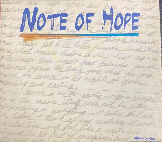 Compilation - Note Of Hope (CD)