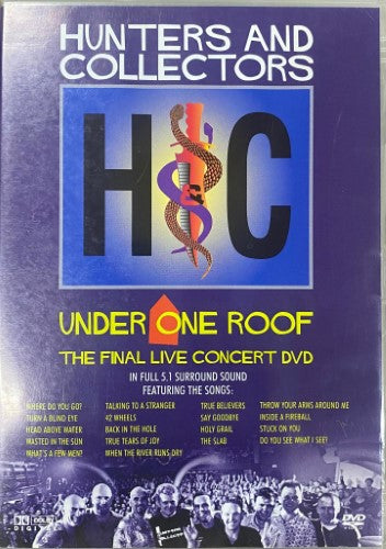 Hunters & Collectors - Under One Roof : The Final Concert DVD (DVD)
