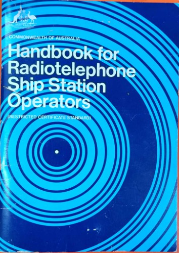 Handbook For Radiotelephone Ship Station Operators