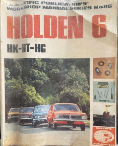 Scientific Publications DIY Workshop Manual - Holden 6 - HK / HT / HG