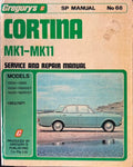 Gregory's Service & Repair Manual - #68 Cortina MK1-MK11 1962-71 (Hardcover)