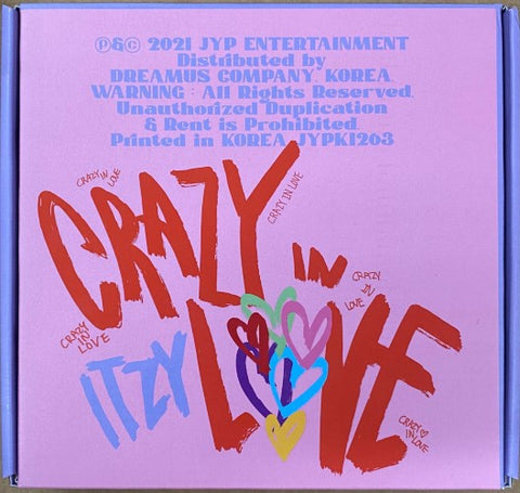 Itzy - Crazy In Love (CD)