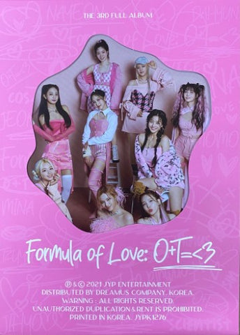 Twice - Formula Of Love: O+T=<3 (Explosion Version) (CD)