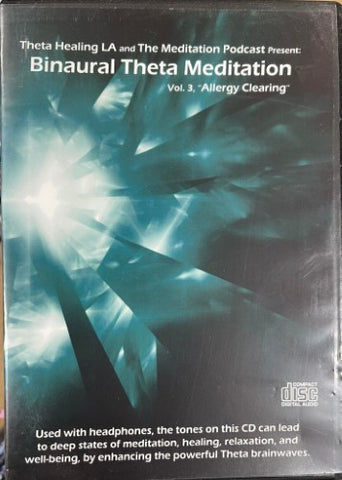 Binaural Theta Meditation Volume 3 Allergy Clearing (DVD)