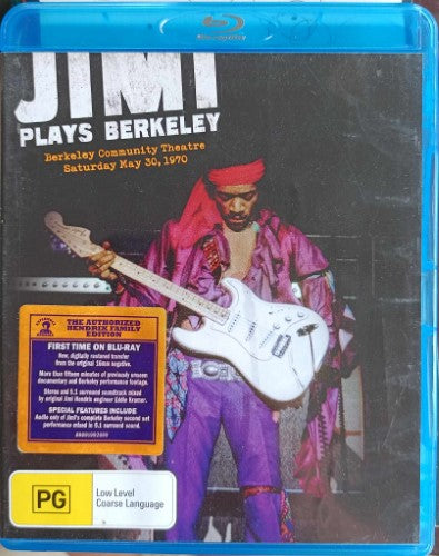 The Jimi Hendrix Experience - Plays Berkeley (Blu Ray)