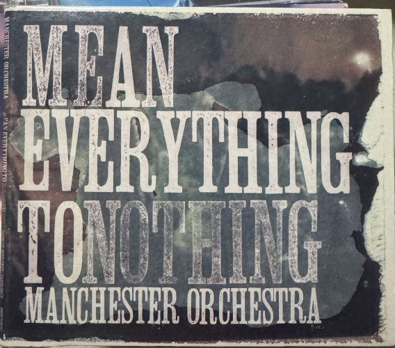 Manchester Orchestra - Mean Everything To Nothing (CD)