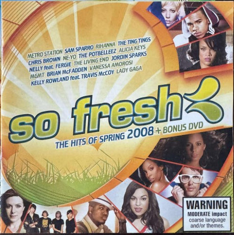 Compilation - So Fresh - The Hits Of Spring 2008 (w/ DVD) (CD)