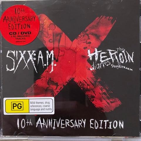 Sixx : A.M - The Heroin Diaries Soundtrack (10th Anniversary Edn) (w/ DVD) (CD)