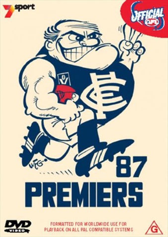 Official AFL - AFL Premiers 1987 : Carlton Blues (DVD)