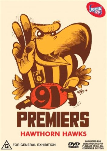 Official AFL Grand Final - 1991 : Hawthorn Vs West Coast Eagles (DVD)