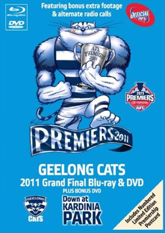 Official AFL - AFL Premiers 2011 : Geelong Cats (Tin Box DVD + Blu Ray) (DVD)