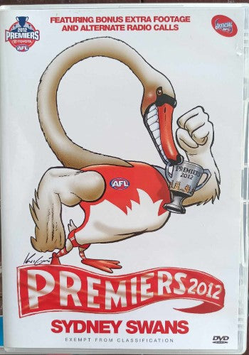 Official AFL - AFL Premiers 2012 : Sydney Swans (DVD)