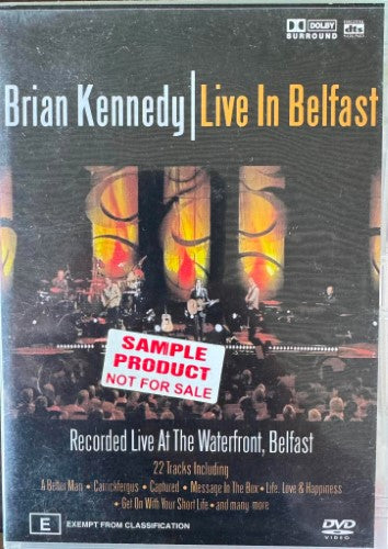 Brian Kennedy - Live In Belfast (DVD)