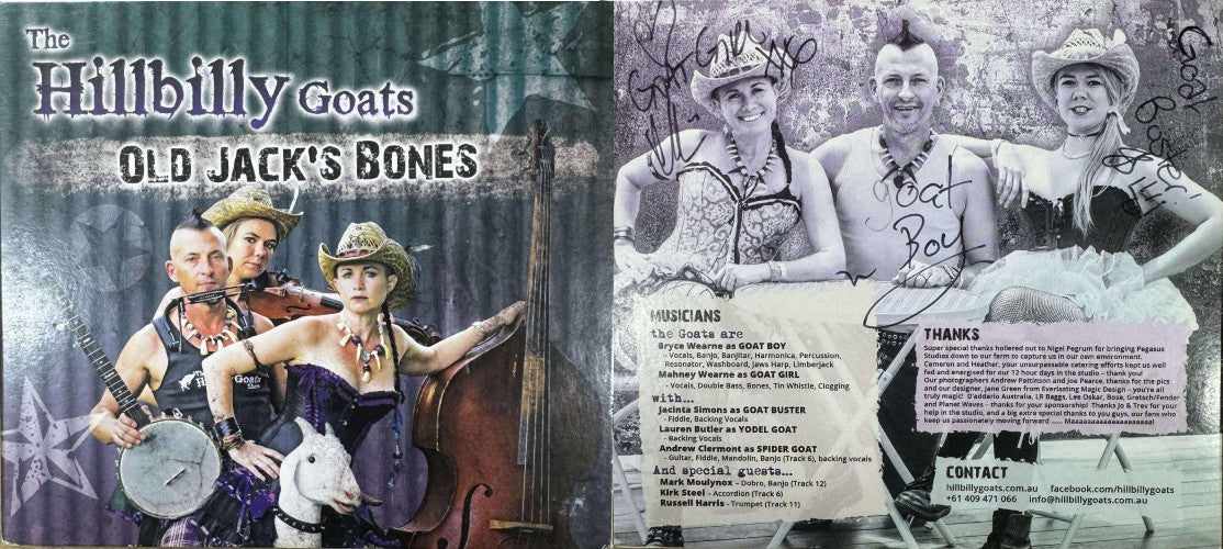 The Hillbilly Goats - Old Jack's Bones (CD)