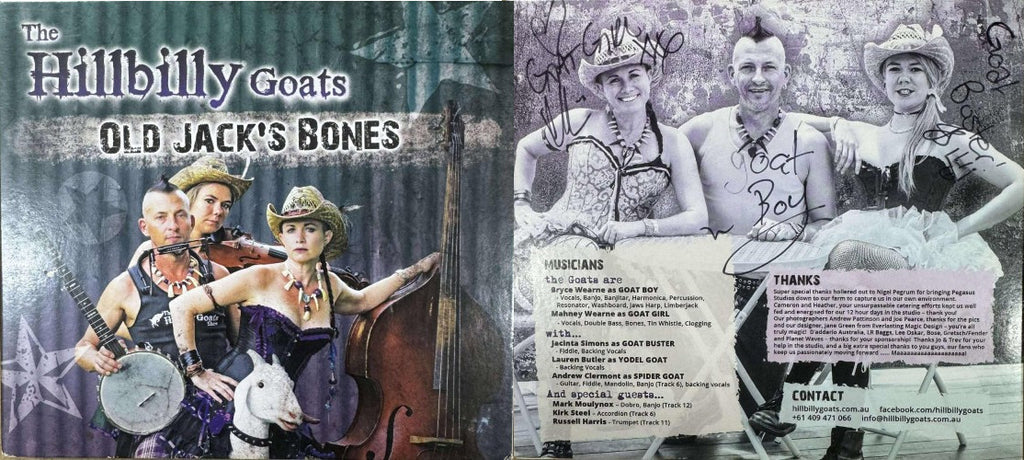 The Hillbilly Goats - Old Jack's Bones (CD)